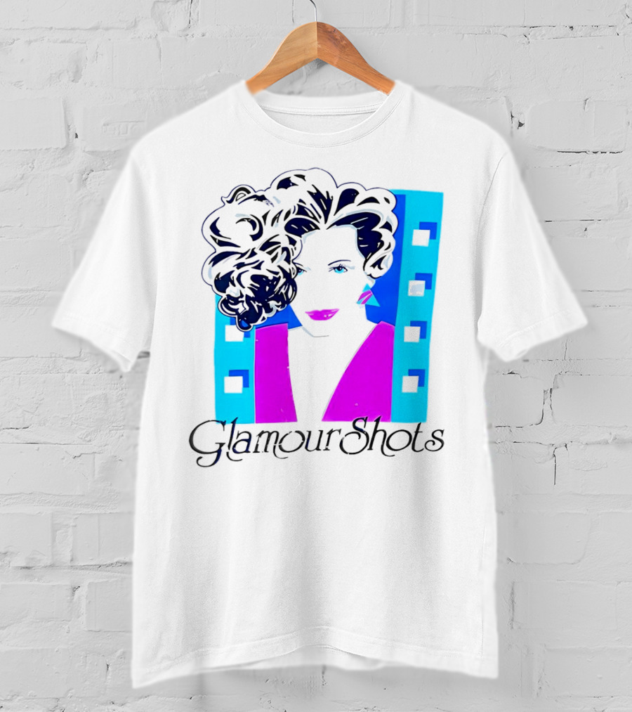 Glamour Shots Pop Art Retro Style Icons T-Shirt