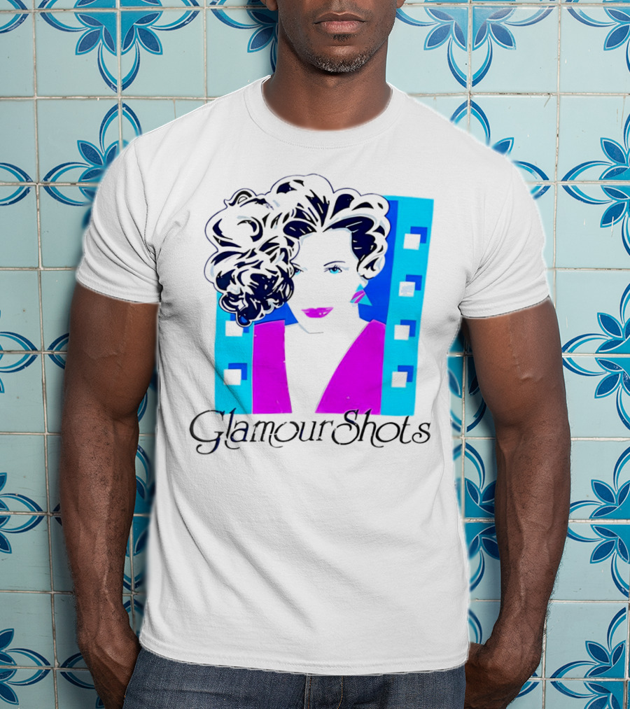 Glamour Shots Pop Art Retro Style Icons T-Shirt