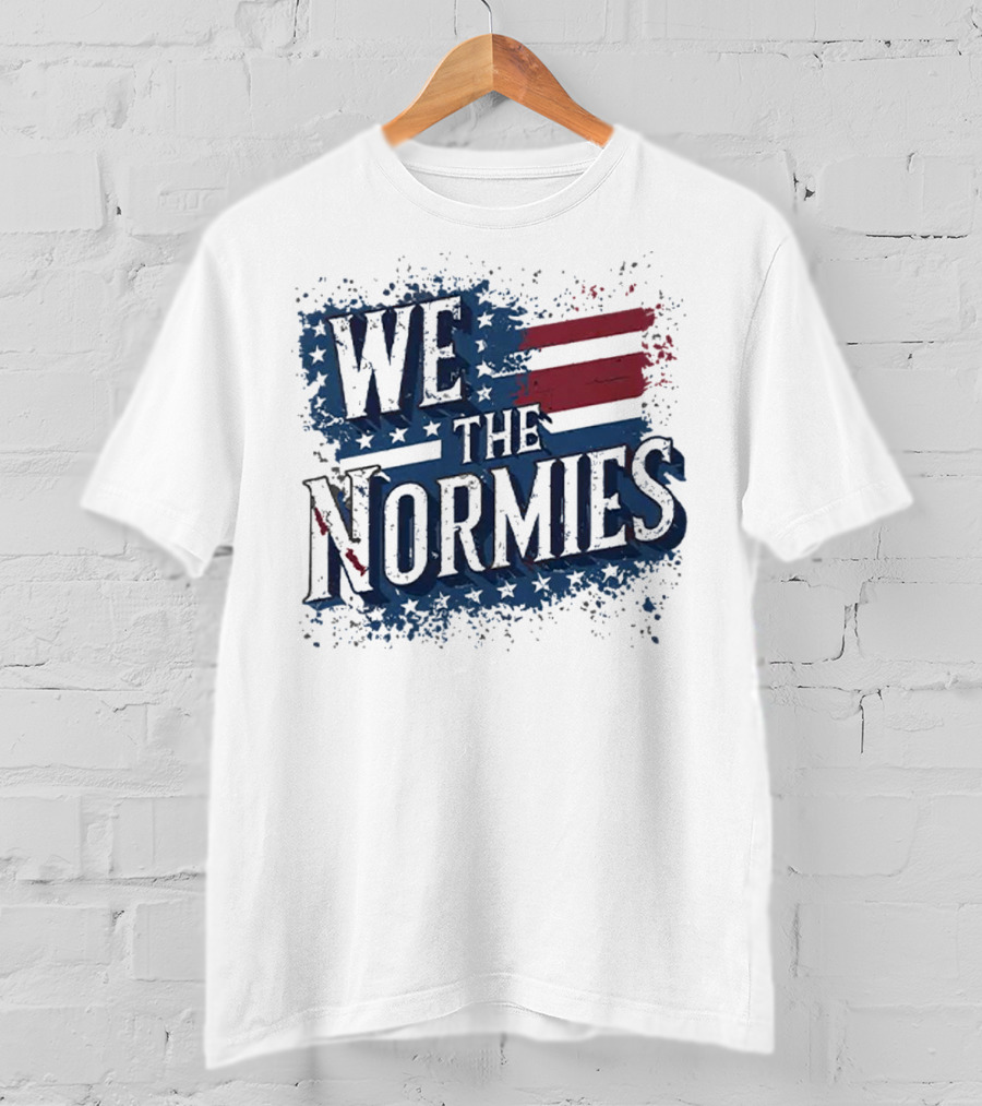 We The Normies American Flag T-Shirt