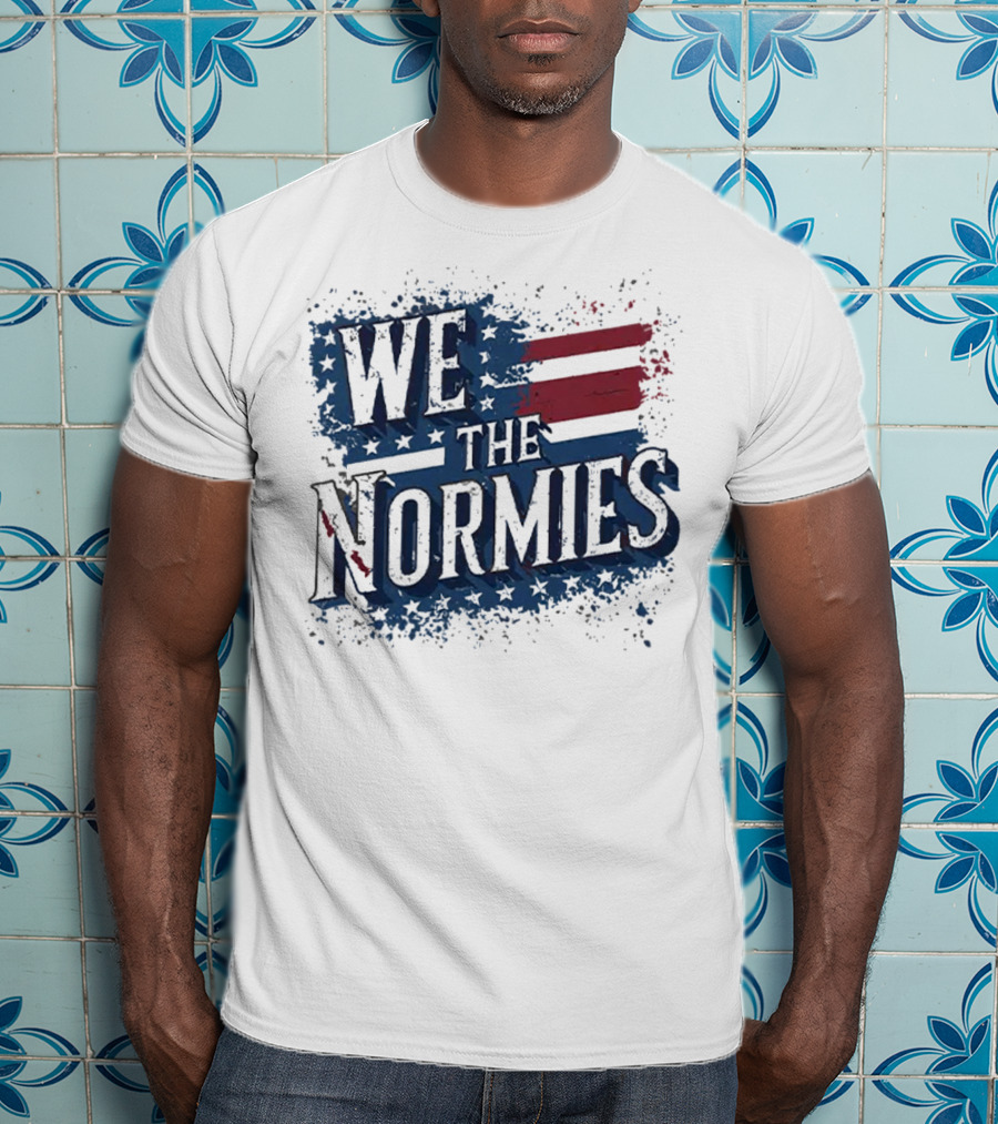 We The Normies American Flag T-Shirt