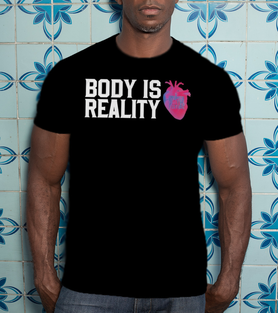 Body Is Reality Crimes Of The Future Heart T-Shirt