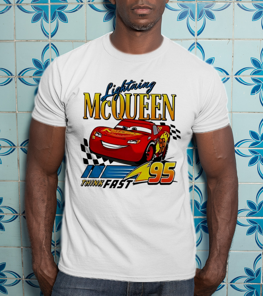 Lightning McQueen 95 Think Fast Racing Adventure T-Shirt