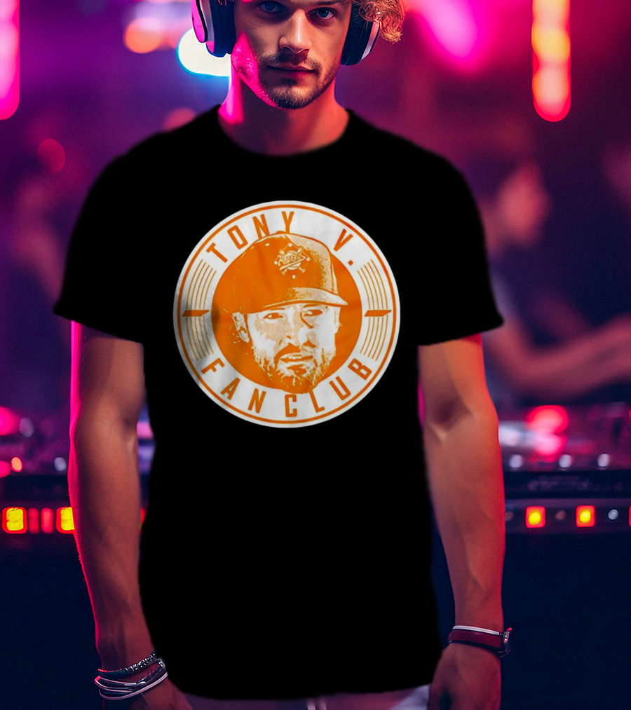 Tony V. Fan Club Baseball Hat T-Shirt