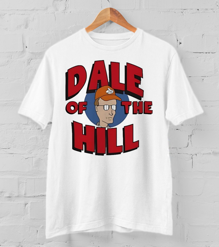 Dale Gribble Dale Of The Hill Cartoon Graphics T-Shirt