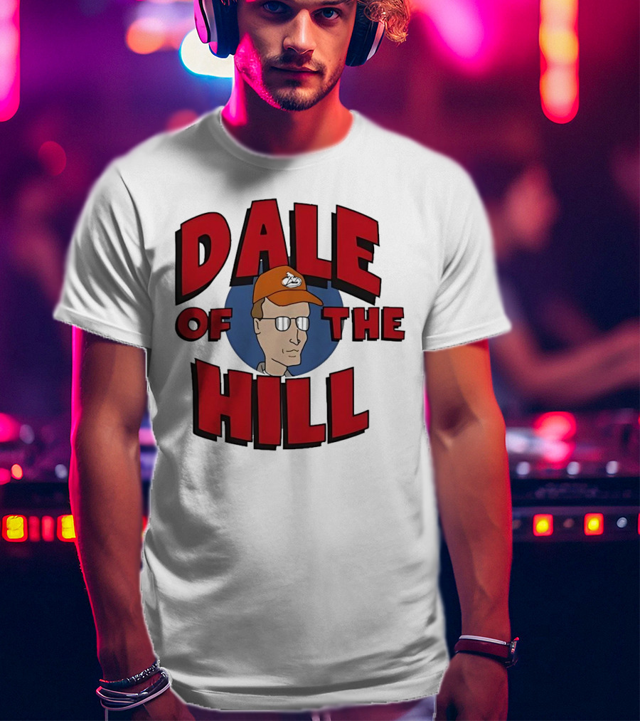 Dale Gribble Dale Of The Hill Cartoon Graphics T-Shirt