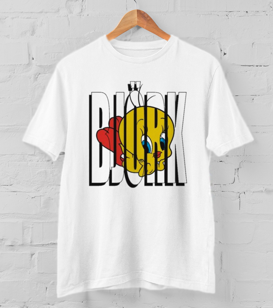 Tweety Bjork Chibi Cute Duck T-Shirt