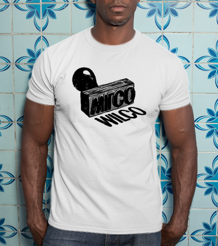 Wilco Band Logo Stamp Block T-Shirt