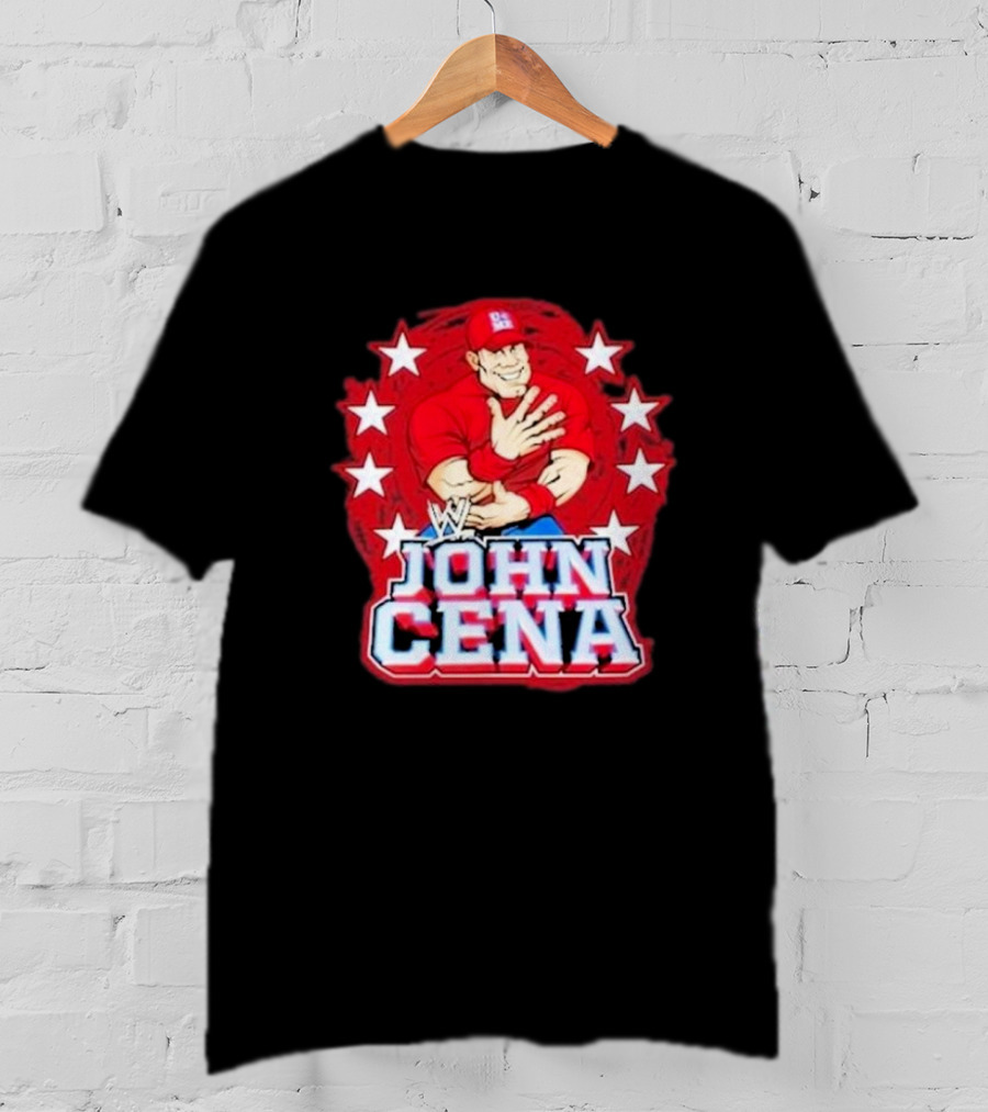 WWE John Cena Cartoon Stars T-Shirt