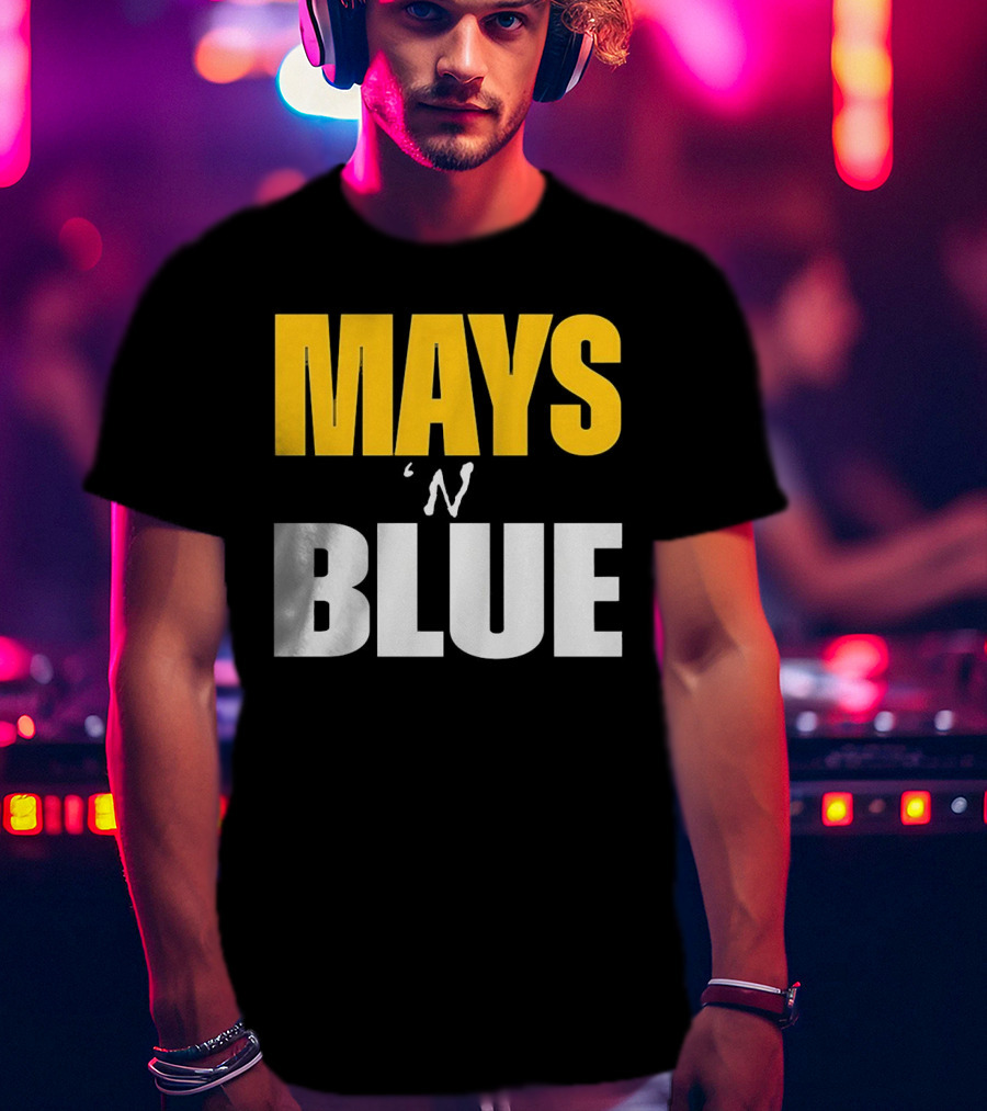 Mays ‘N Blue Michigan Wolverines T-Shirt