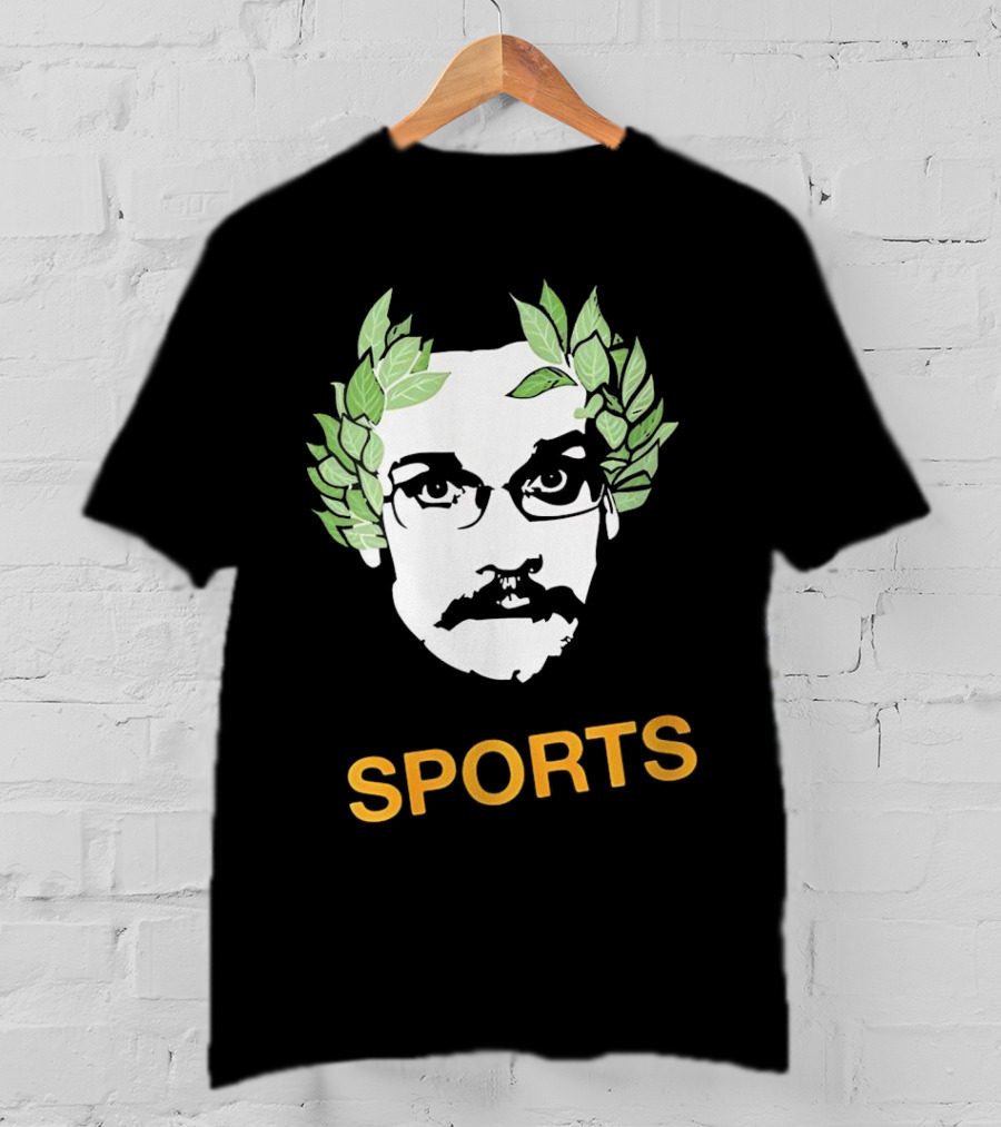 Olympic John Laurel Wreath Face Sports T-Shirt