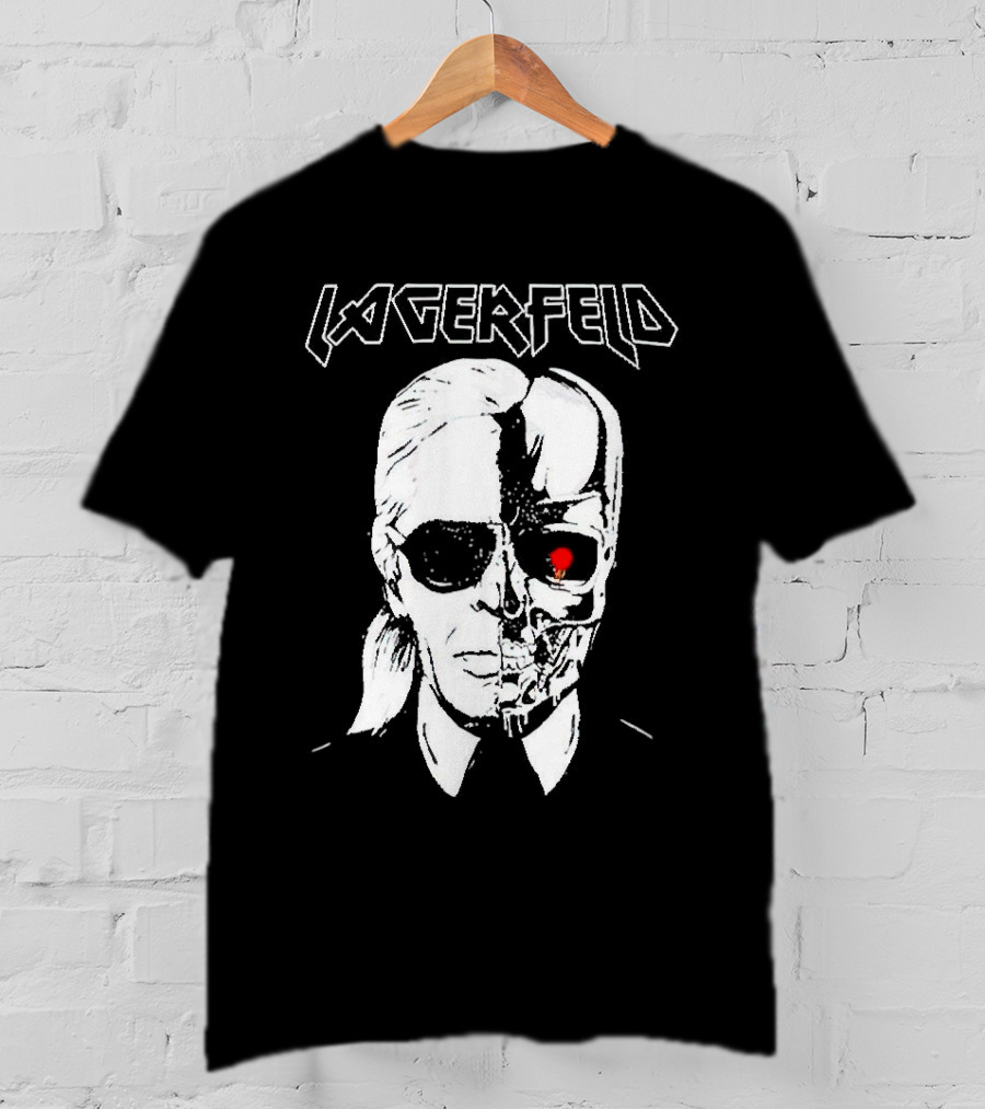 Lagerfeld Stylestalker Cybernetic Visionary Fashion T-Shirt