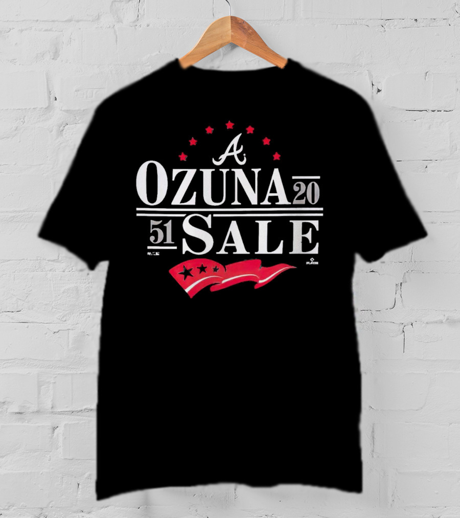 Atlanta Braves Ozuna 51 Sale T-Shirt