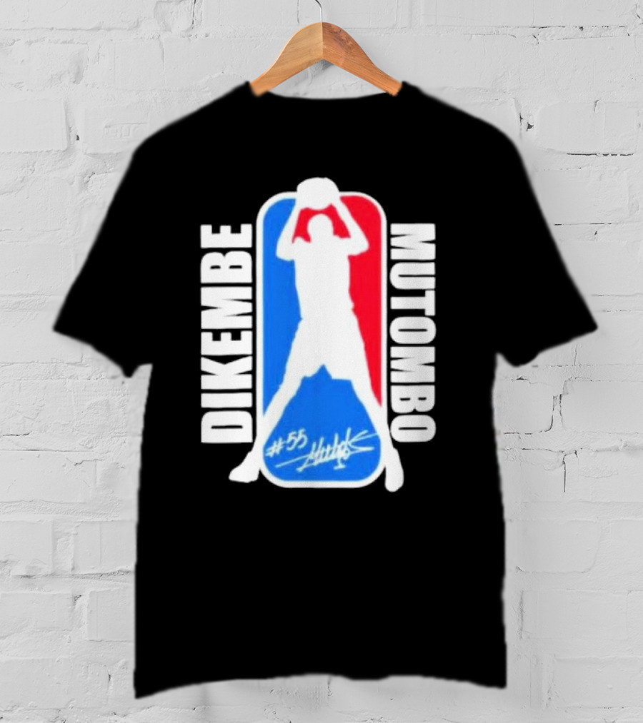 Dikembe Mutombo #55 Signature NBA T-Shirt