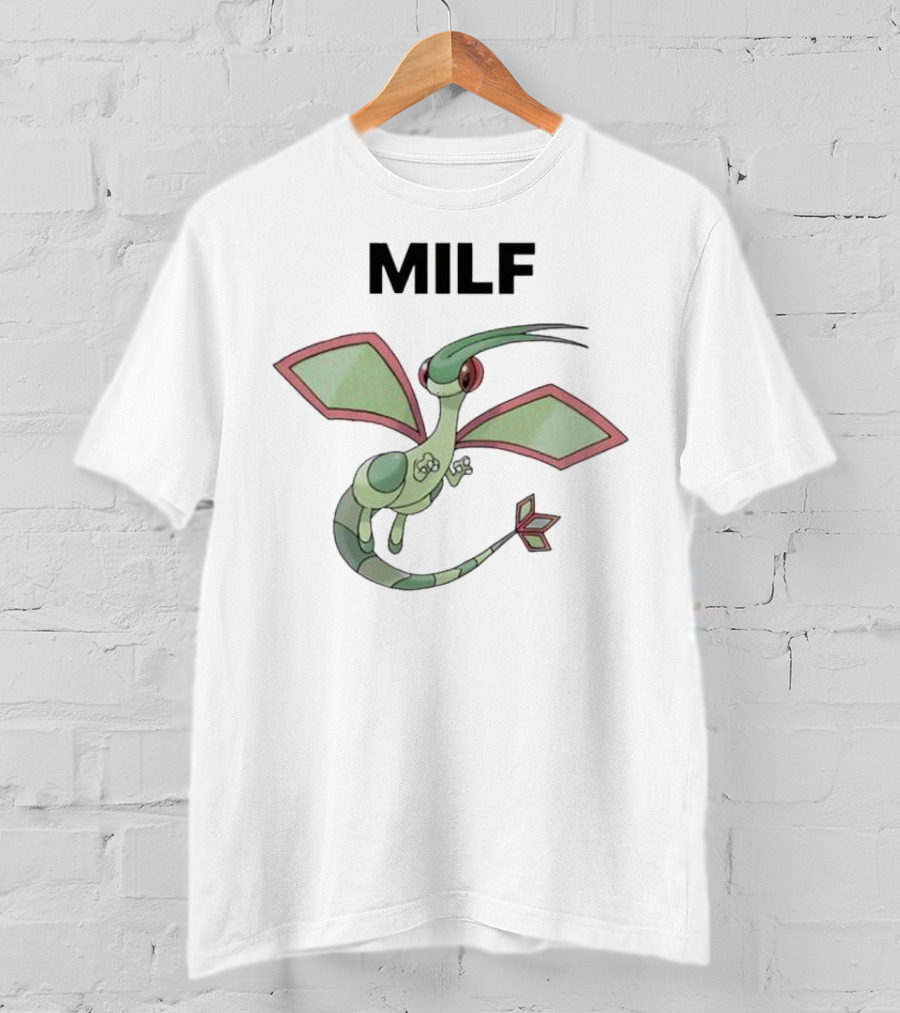 MILF Man I Love Flygon Pokémon Fan Humor T-Shirt