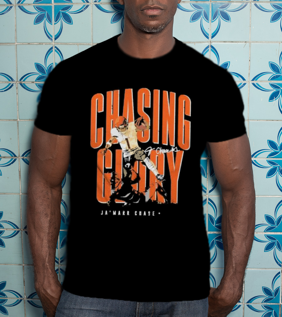Chasing Glory Ja’Marr Chase Cincinnati Bengals Signature T-Shirt