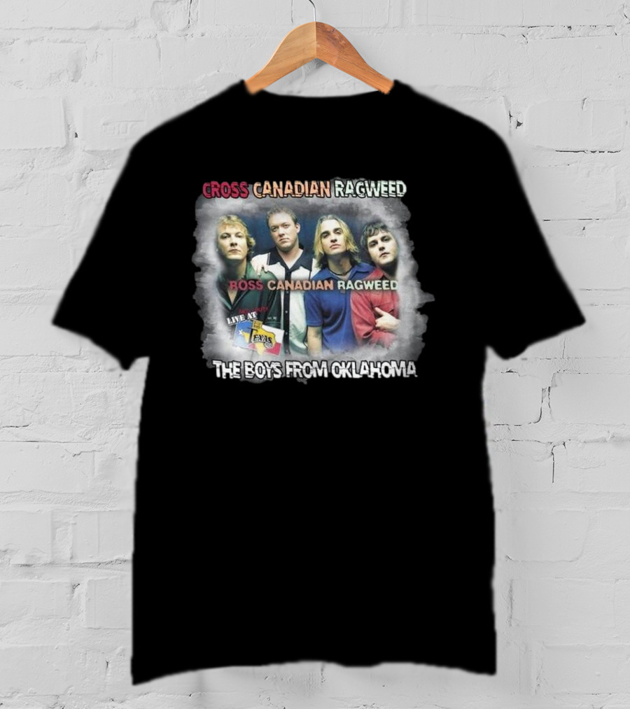 Cross Canadian Ragweed Live At Texas The Boys From Oklahoma T-Shirt