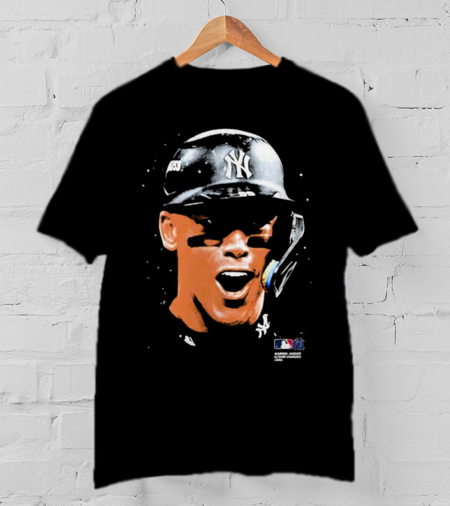 Aaron Judge New York Yankees MLB Big Face T-Shirt