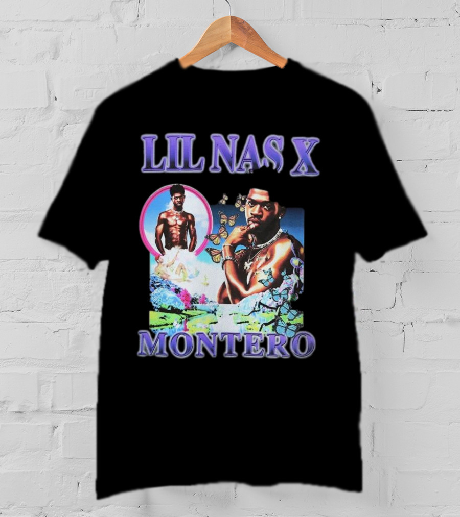 Lil Nas X Montero Butterflies Surreal T-Shirt