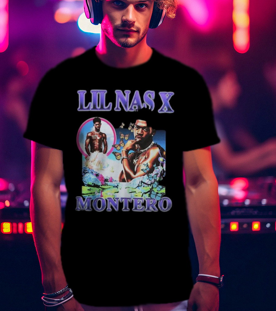 Lil Nas X Montero Butterflies Surreal T-Shirt