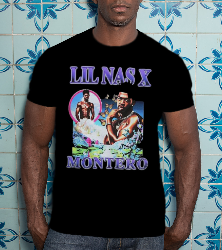 Lil Nas X Montero Butterflies Surreal T-Shirt
