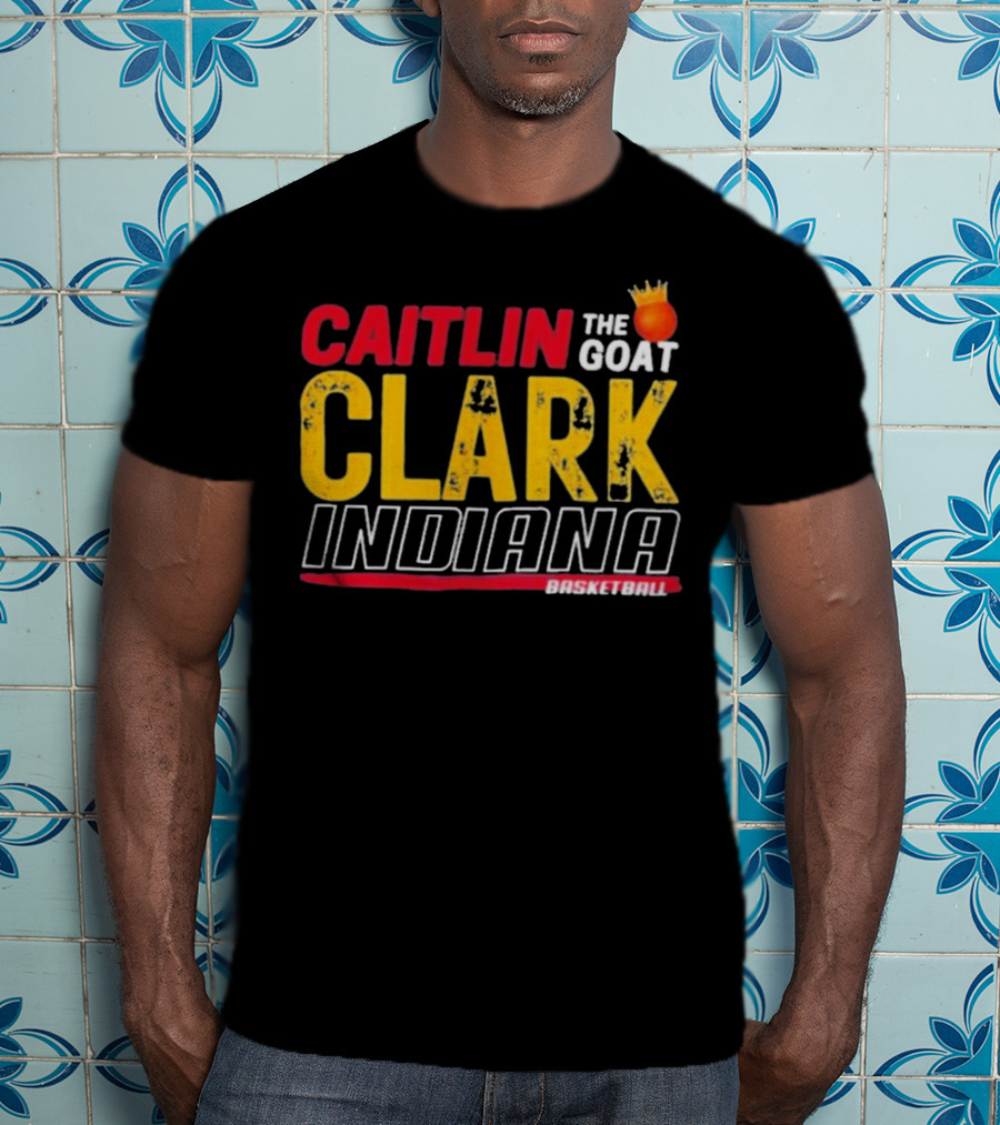 Caitlin Clark The Goat Indiana Basketball T-Shirt