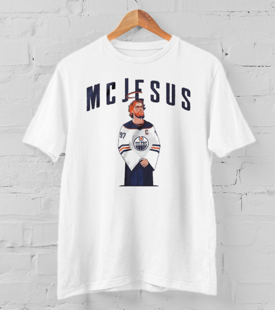 Connor McJesus McDavid Edmonton Oilers 97 Hockey T-Shirt
