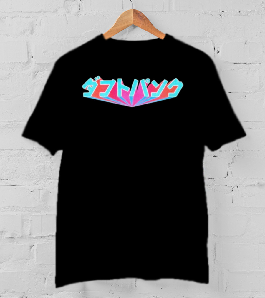 Daft Punk Katakana Retro Neon T-Shirt