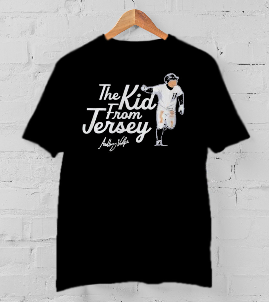 The Kid From Jersey Anthony Volpe New York Yankees Iconic T-Shirt