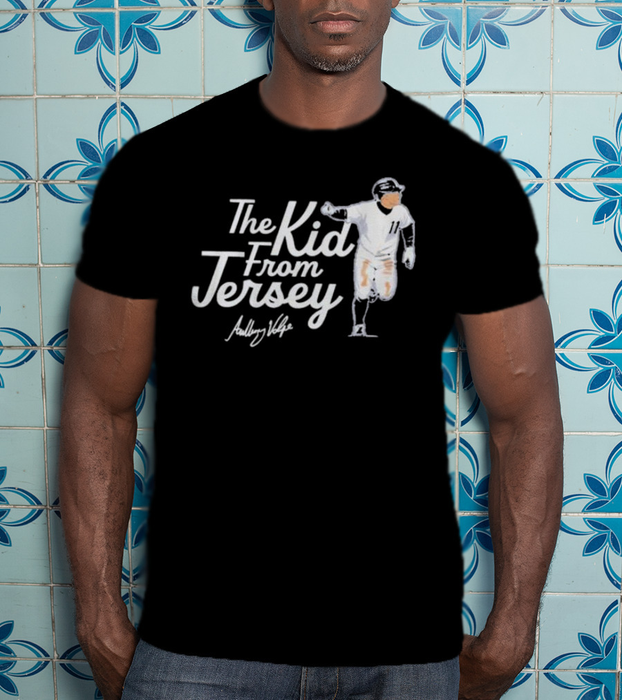The Kid From Jersey Anthony Volpe New York Yankees Iconic T-Shirt