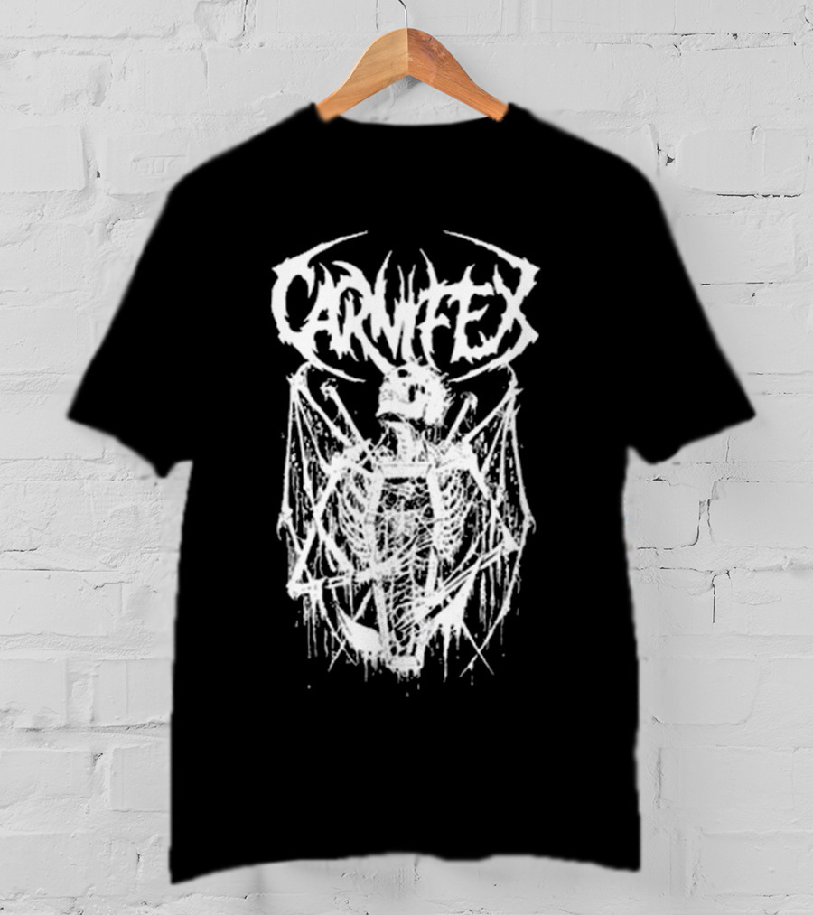 Carnifex Skeletal Coffin Wings T-Shirt