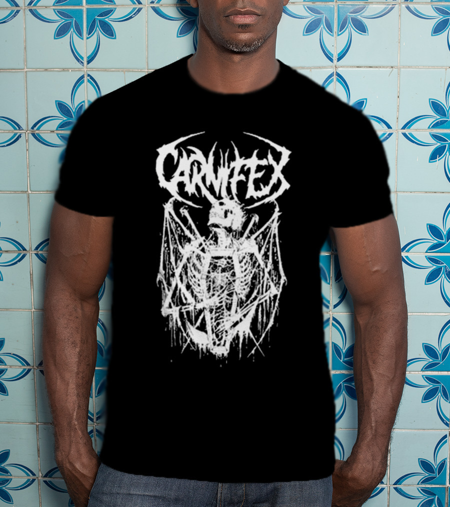 Carnifex Skeletal Coffin Wings T-Shirt