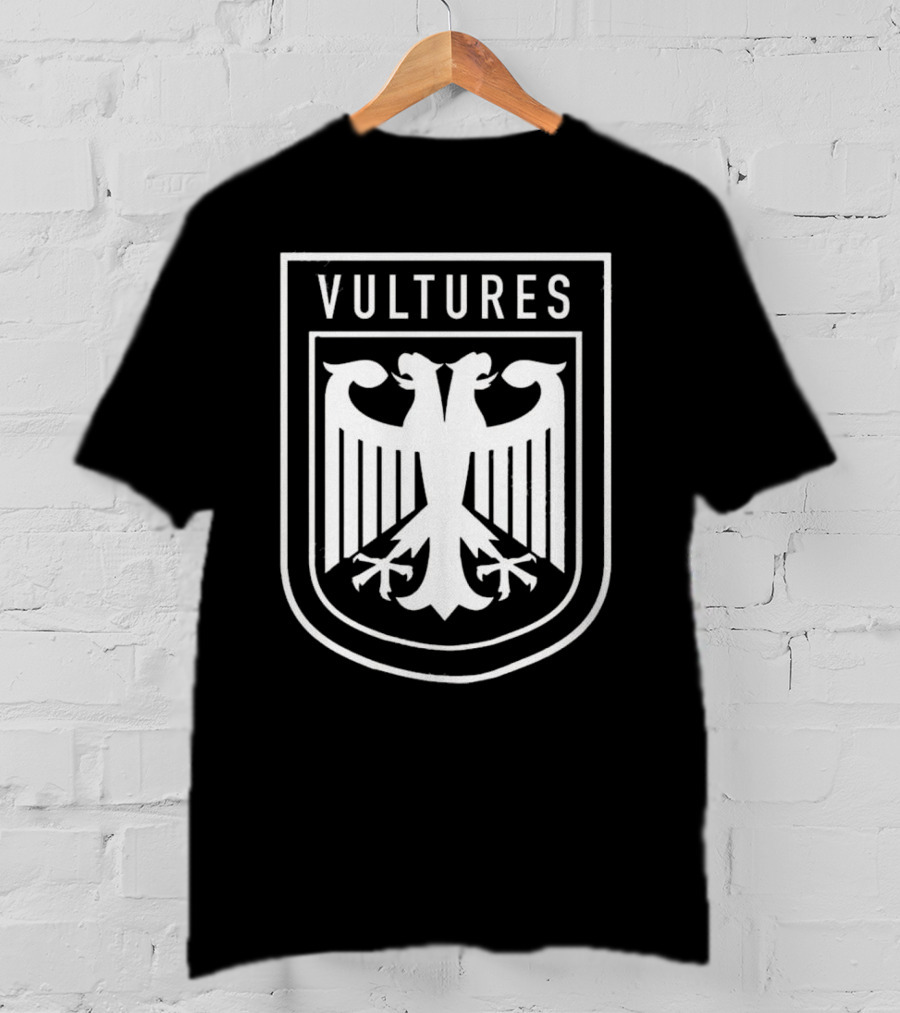 Yeezy Vultures Double-Headed Eagle Emblem T-Shirt