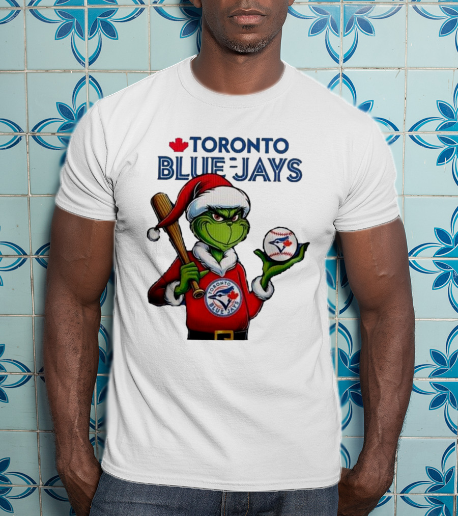 Toronto Blue Jays The Grinch Grinchmas Christmas T-Shirt