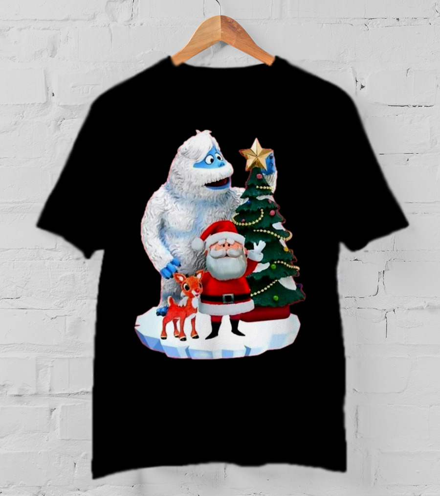 Bumble Rudolph Santa Christmas Tree Exclusive Rudolph The Red Nosed Reindeer T-Shirt