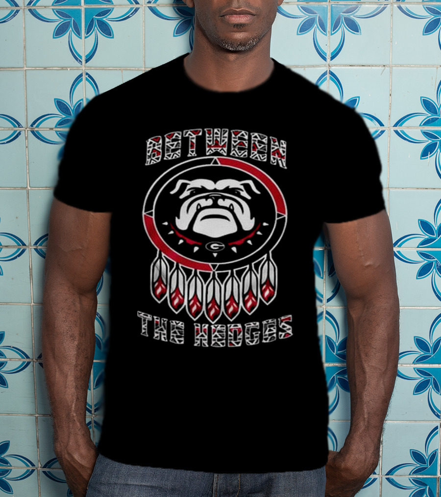 Georgia Bulldogs Between The Hedges Native American Heritage Month T-Shirt