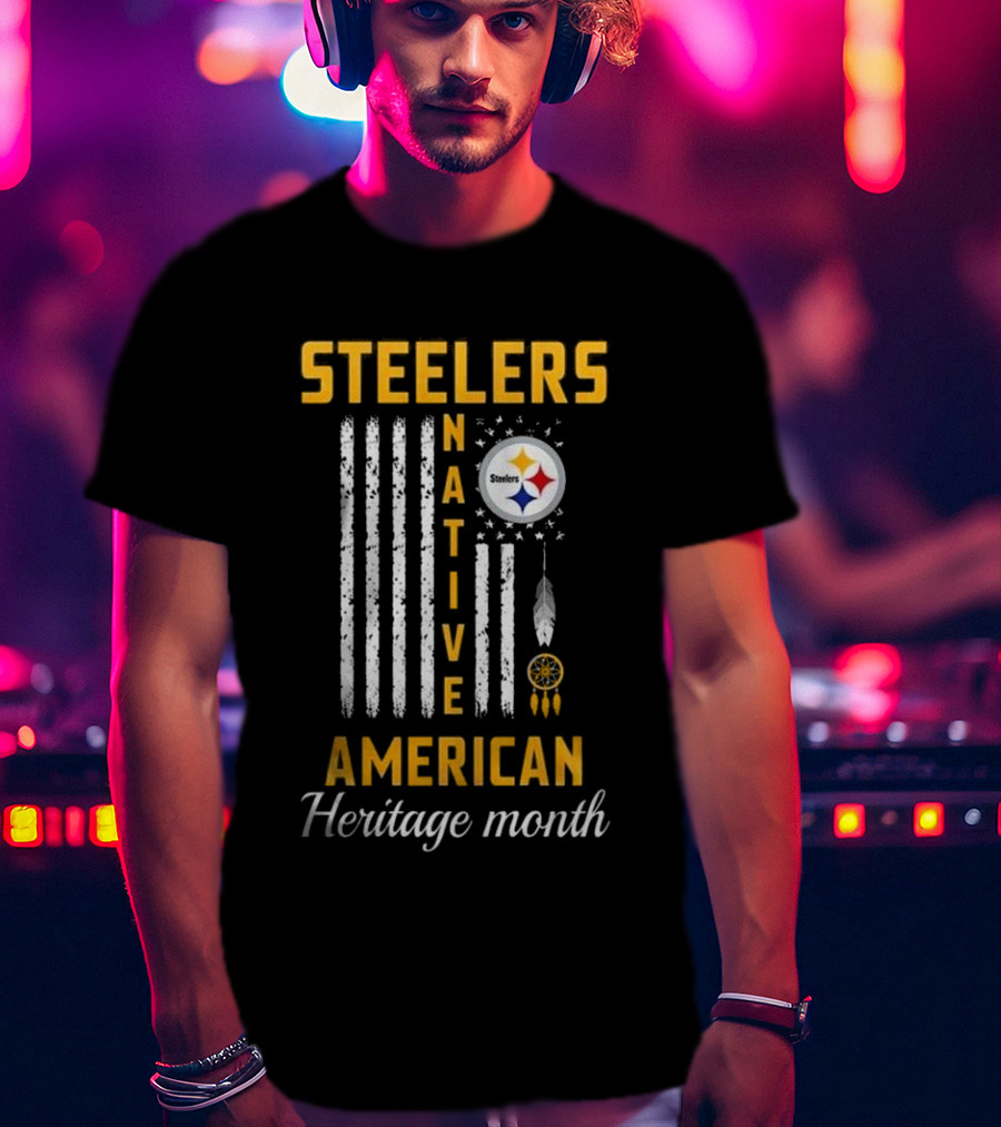 Steelers Native American Heritage Month T-Shirt