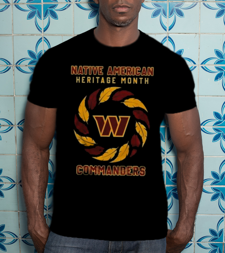 Washington Commanders Native American Heritage Month T-Shirt