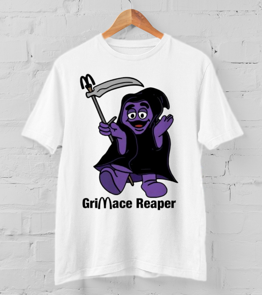 Grimace Reaper Grimace McDonald’s Crossover T-Shirt