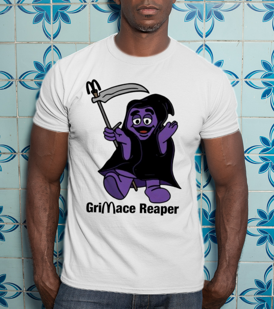 Grimace Reaper Grimace McDonald’s Crossover T-Shirt