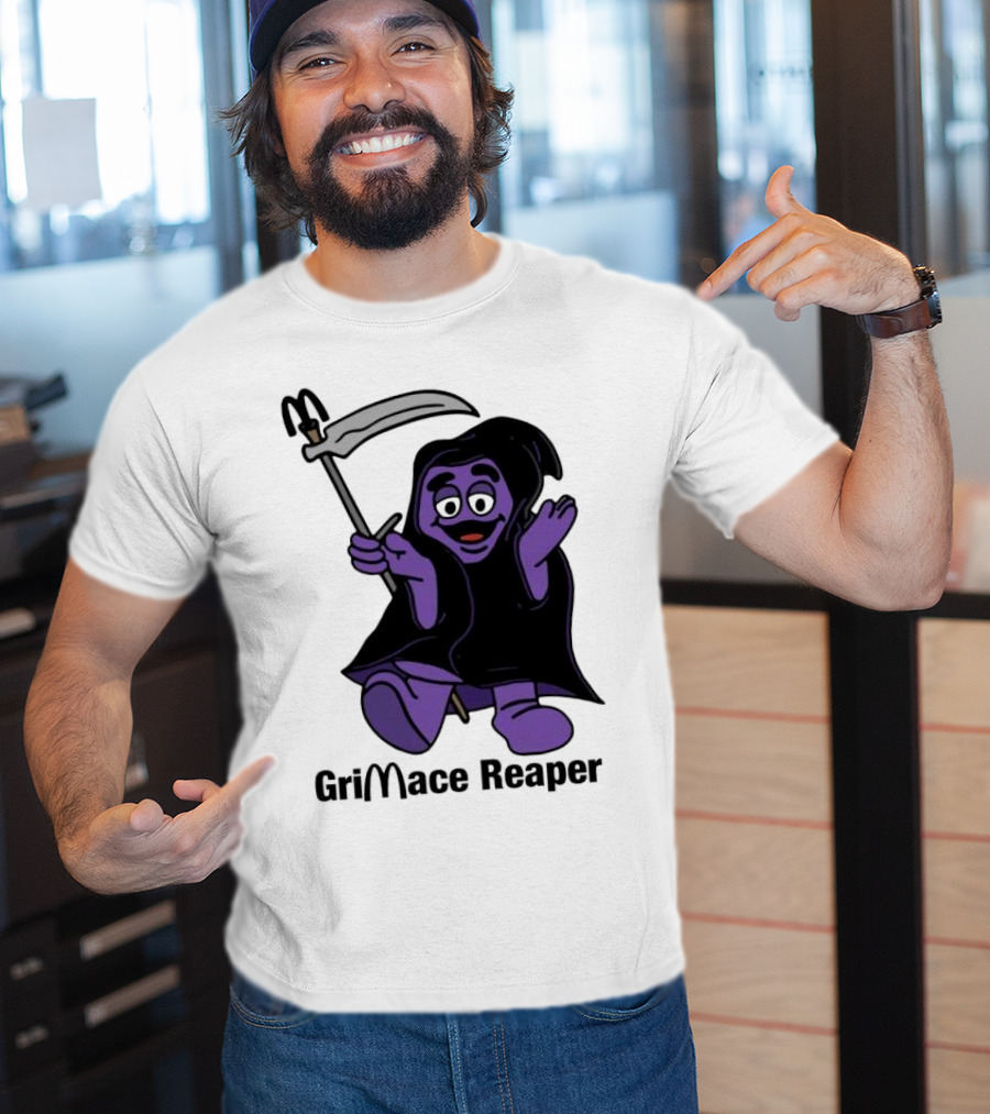 Grimace Reaper Grimace McDonald’s Crossover T-Shirt