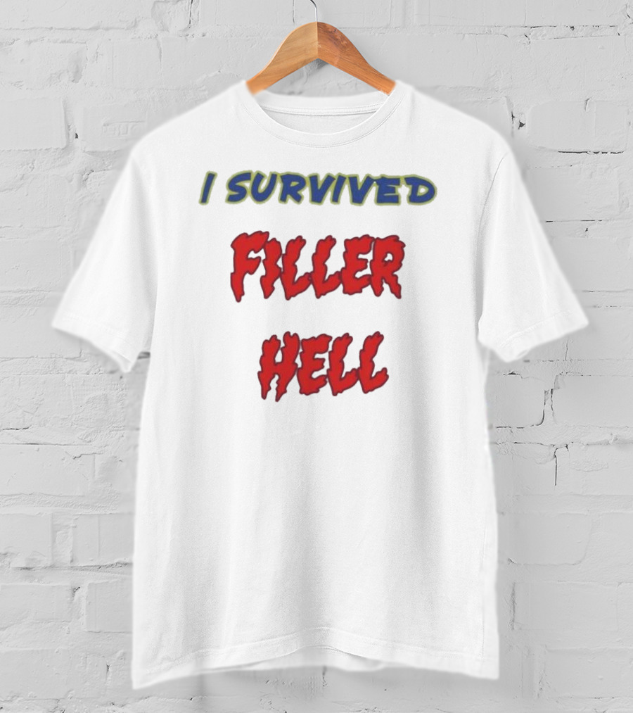 I Survived Filler Hell Anime Fan T-Shirt