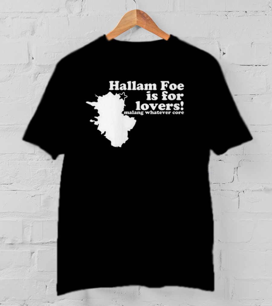 Hallam Foe Is For Lovers Malang Whatever Core Map Star T-Shirt