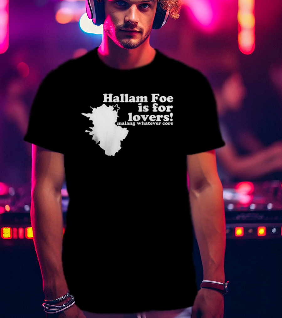 Hallam Foe Is For Lovers Malang Whatever Core Map Star T-Shirt