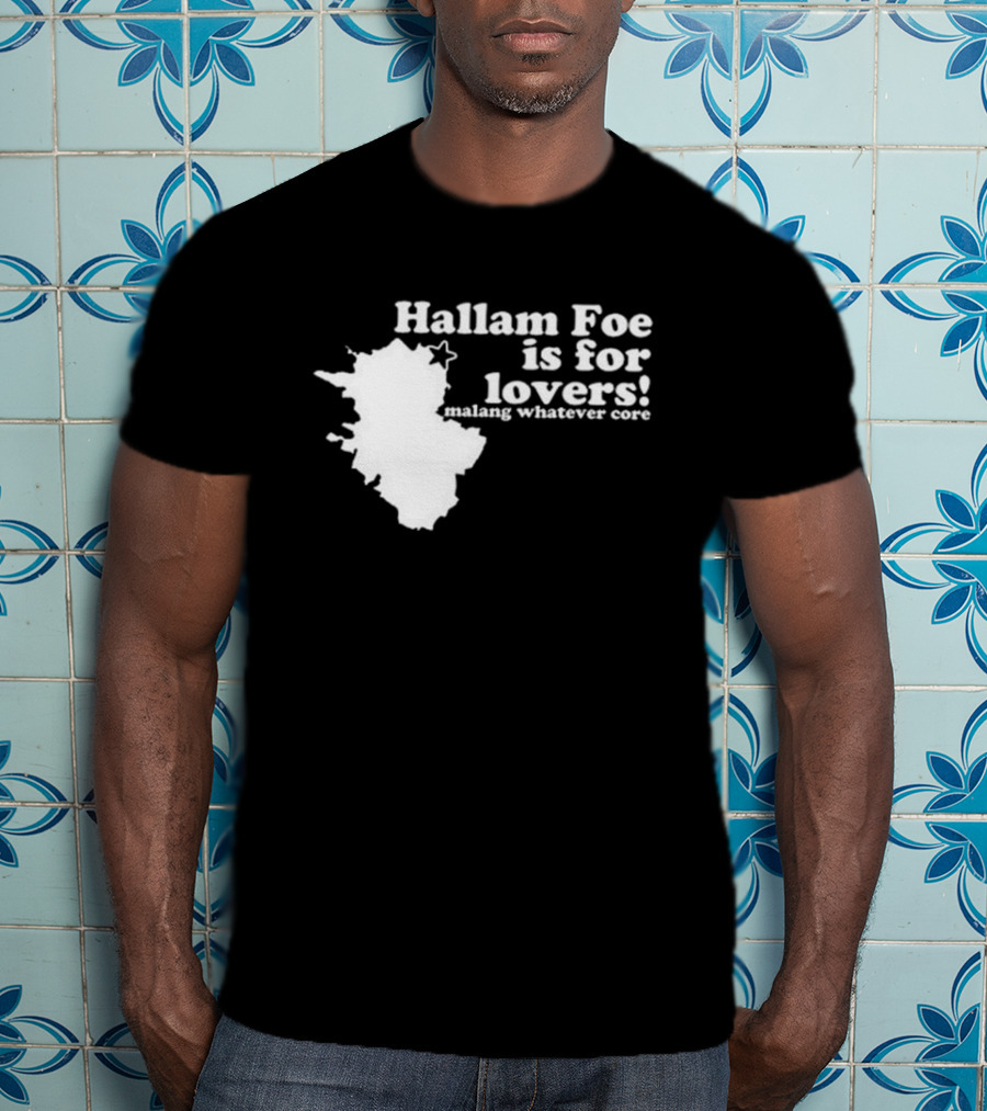Hallam Foe Is For Lovers Malang Whatever Core Map Star T-Shirt