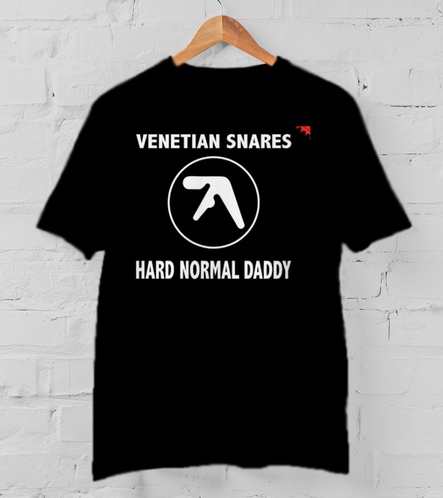 Venetian Snares Hard Normal Daddy Logo With Aphex Twin T-Shirt