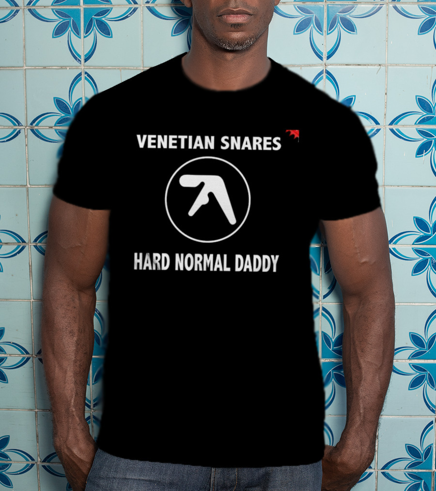 Venetian Snares Hard Normal Daddy Logo With Aphex Twin T-Shirt