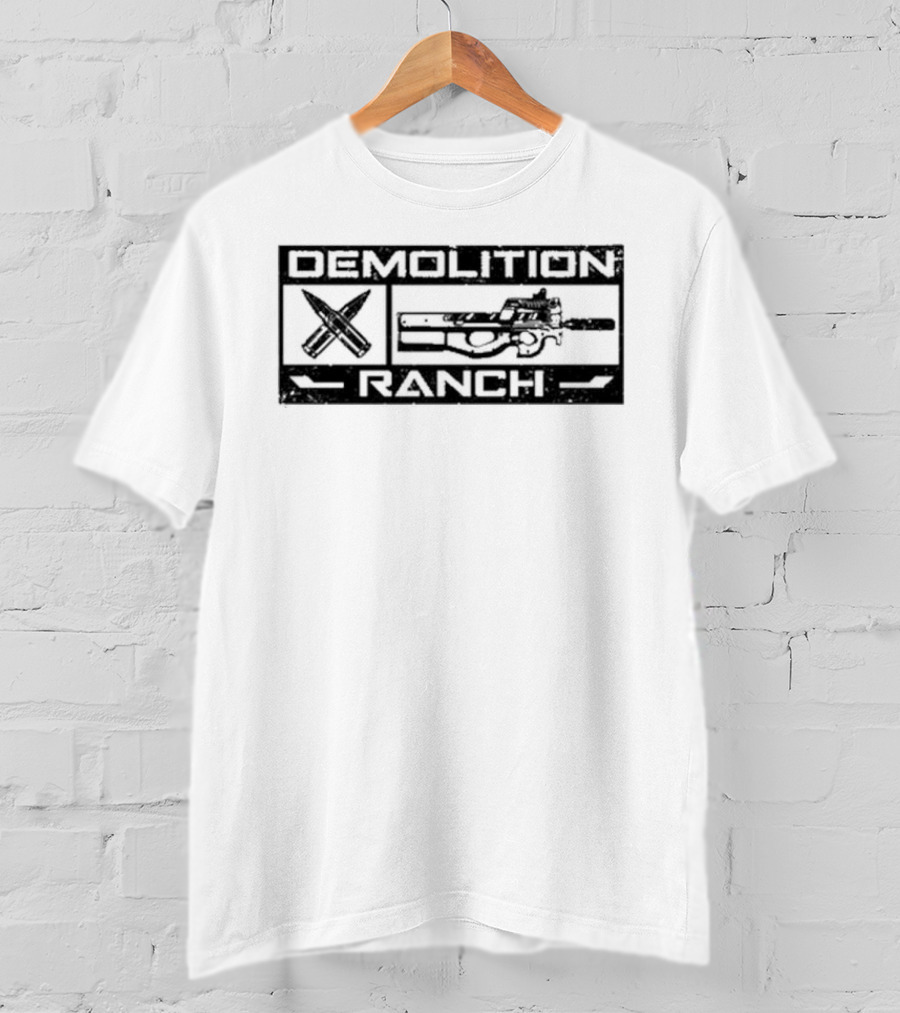 Demolition Ranch Bunker Ingco Firearm Bullet T-Shirt
