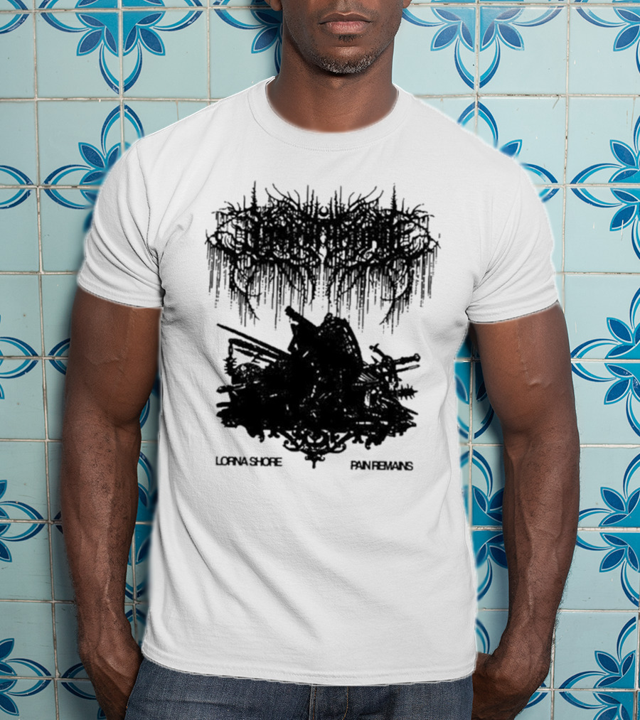 Lorna Shore Pan Remains Edens End T-Shirt