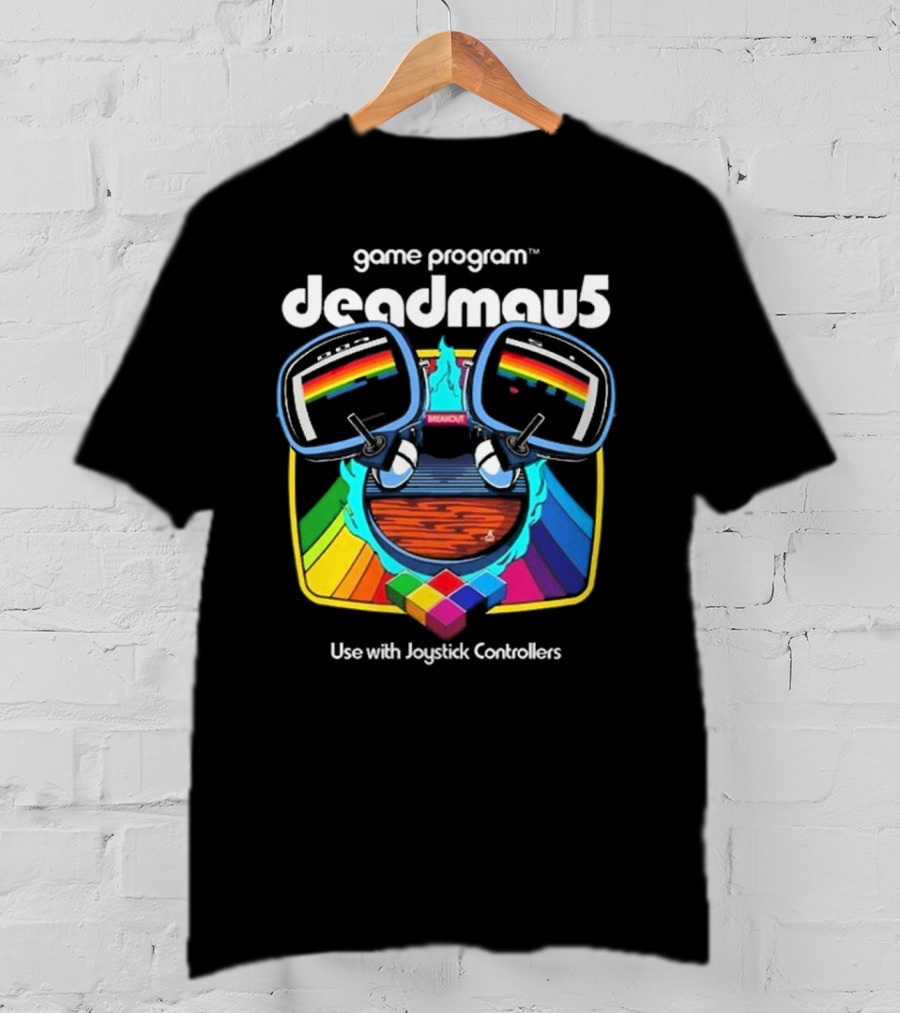 Game Program Deadmau5 Breakout Use With Joystick Controllers T-Shirt
