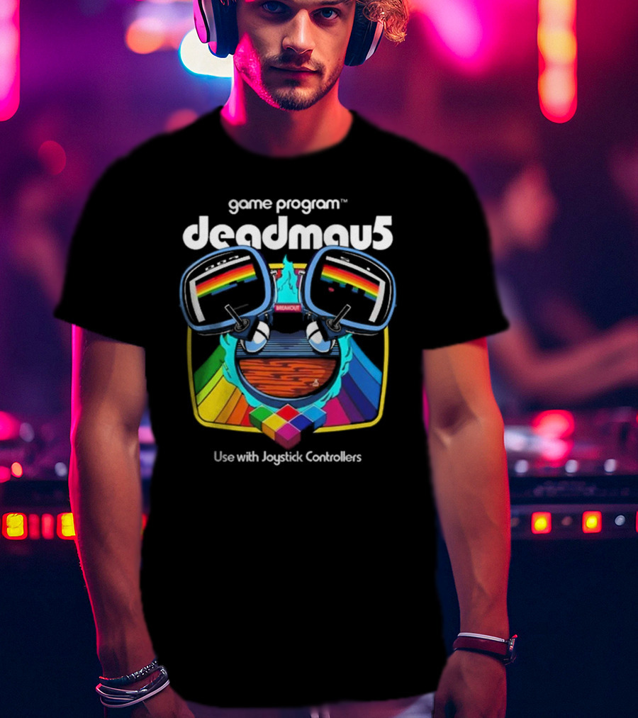 Game Program Deadmau5 Breakout Use With Joystick Controllers T-Shirt